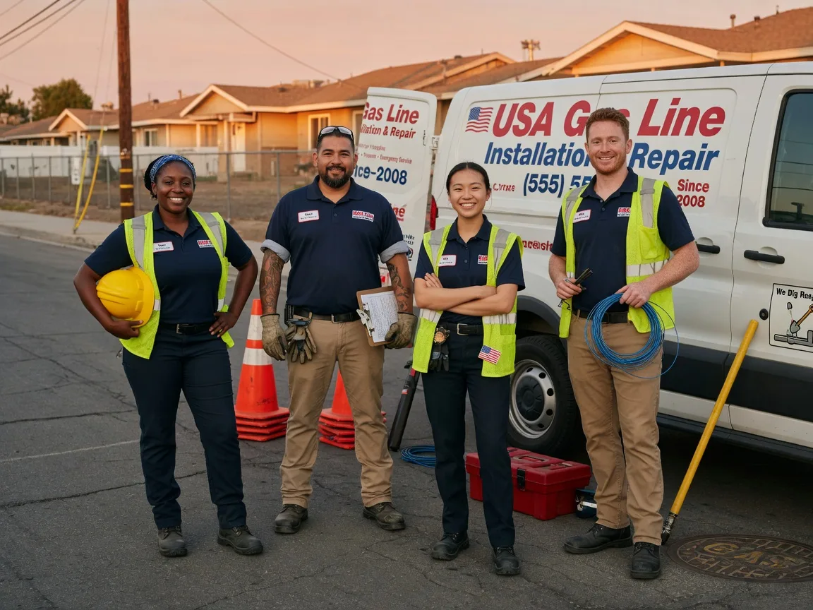 Gas Line Installation company in New Marshfield, OH